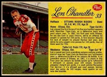 33 Len Chandler